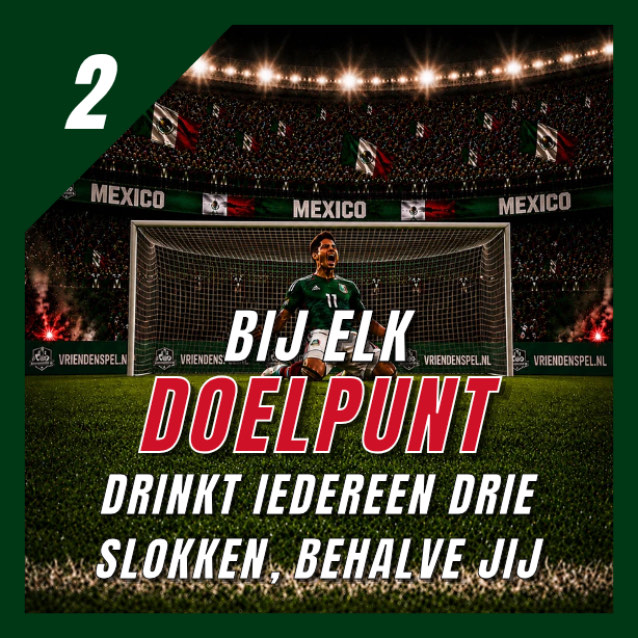 Speelkaart Doelpunt